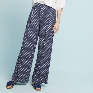 Anthropologie Solstice Wide Leg Pants
